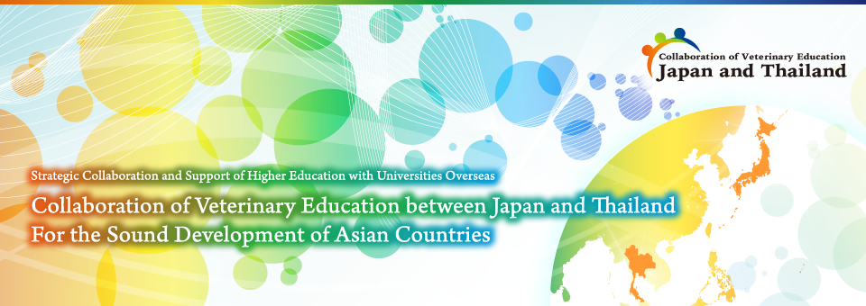 For the sound development of veterinary education cooperation Asia between Japan and Thailand
